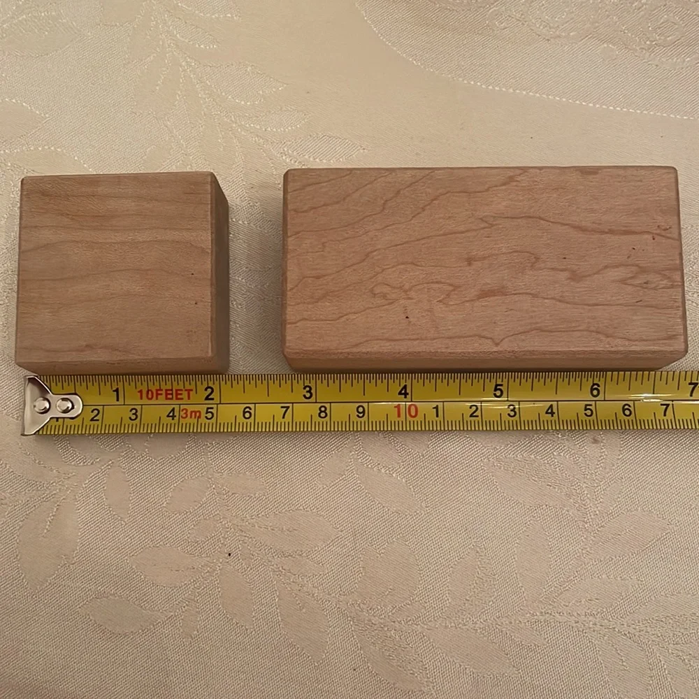 Vintage Snoopy Peanuts United Feature Syndicate inc wood blocks 1958 & 1965 (Mlb